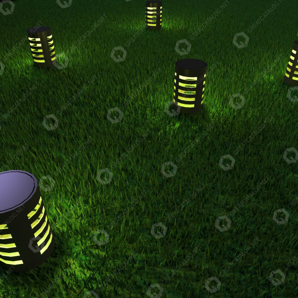 Ліхтарі Garden 1 3D модель