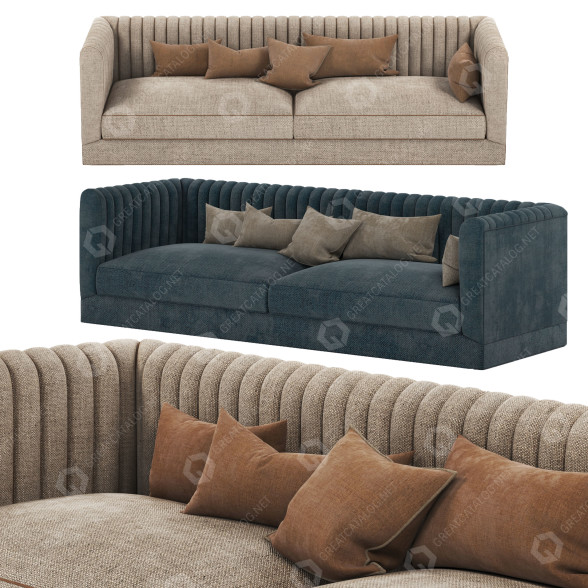 Sofá Fabric Modelo 3D