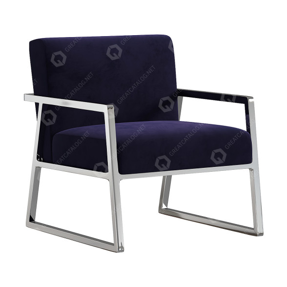 Armchair Zoe Sillon de Sala 3D model