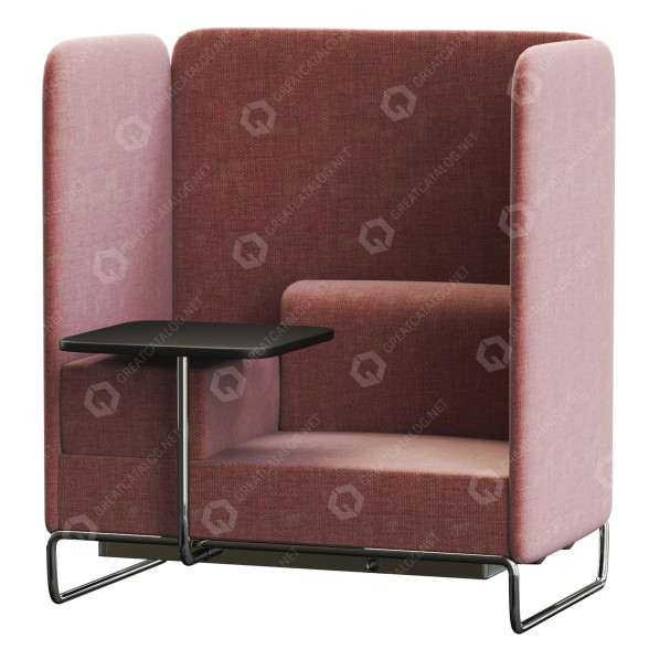 Крісло Thonet One-Siter S 5001-C005 3D модель