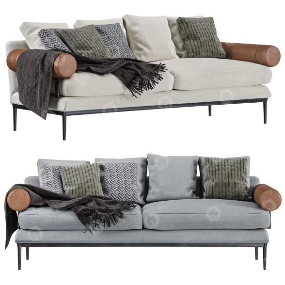 Sofa B&B Italia Atoll 3D-Modell