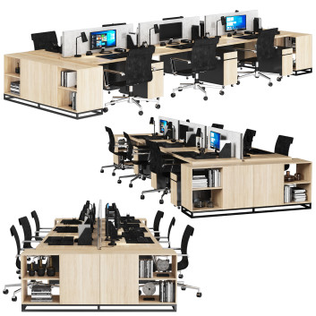 Office Furniture Set 01