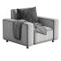 Sessel Dienne Salotti Cross Brown - ED-MONTE