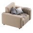 Armchair Dienne Salotti Cross Beige - ED-MONTE