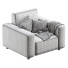 Armchair Dienne Salotti Cross Beige - ED-MONTE