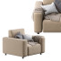 Armchair Dienne Salotti Cross Beige - ED-MONTE