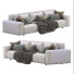 Sofa Dienne Salotti Cross 2 Leather - ED-MONTE