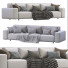 Sofa Dienne Salotti Cross 2 Leather - ED-MONTE