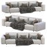 Sofa Dienne Salotti Cross 2 Leather - ED-MONTE