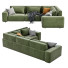 Sofa Dienne Salotti Cross Green - ED-MONTE
