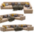 Диван Dienne Salotti Cross Beige - ED-MONTE