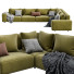 Sofa Dienne Salotti Cross Green - ED-MONTE