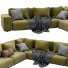 Sofa Dienne Salotti Cross Green - ED-MONTE