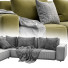 Sofa Dienne Salotti Cross Green - ED-MONTE