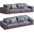 Sofa Dienne Salotti Cross Dark - ED-MONTE