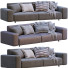 Sofa Dienne Salotti Cross Dark - ED-MONTE