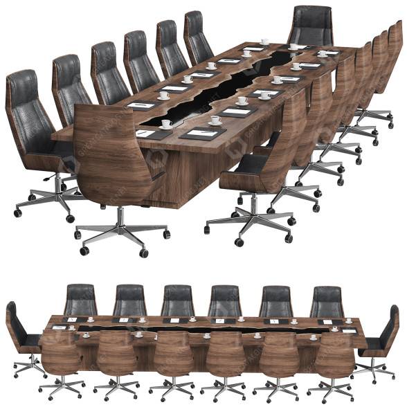 Робочий простір Conference Table 02 3D модель