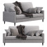 Sofa Cazenovia 74 Square Arm - Billipro
