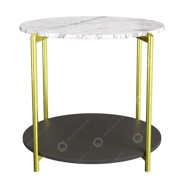 Coffee Table HC28 Cosmo Chess 3D model