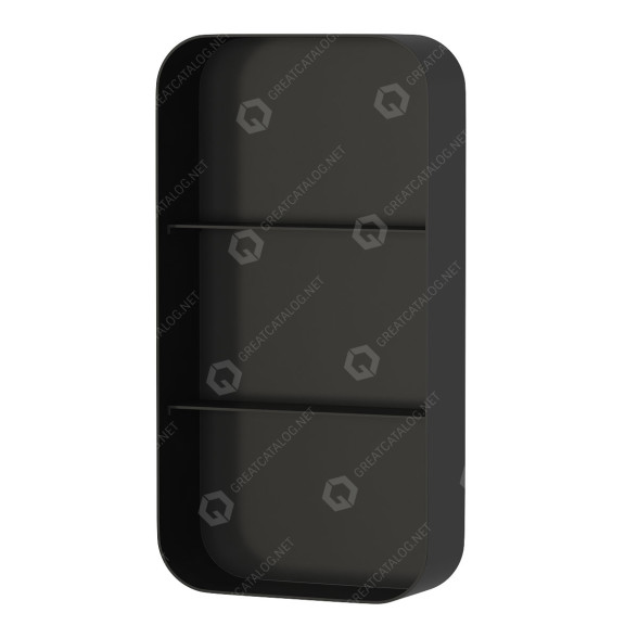 Estante AllModern Robert Metal Floating Modelo 3D