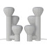Настільні лампи Homary Minimalist Style 3 Light Green - Sabirjanov