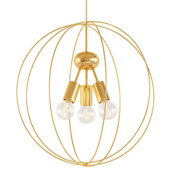 Żyrandol TK Lighting Bullet model 3D