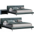 Lit et table de chevet Bonaldo Saddle - ED-MONTE