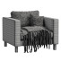 Крісло IKEA Karlstad Gray - ED-MONTE