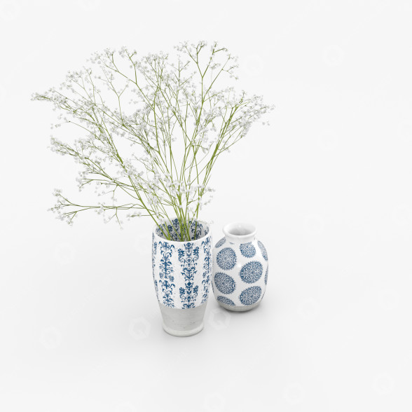Wazony Branch model 3D