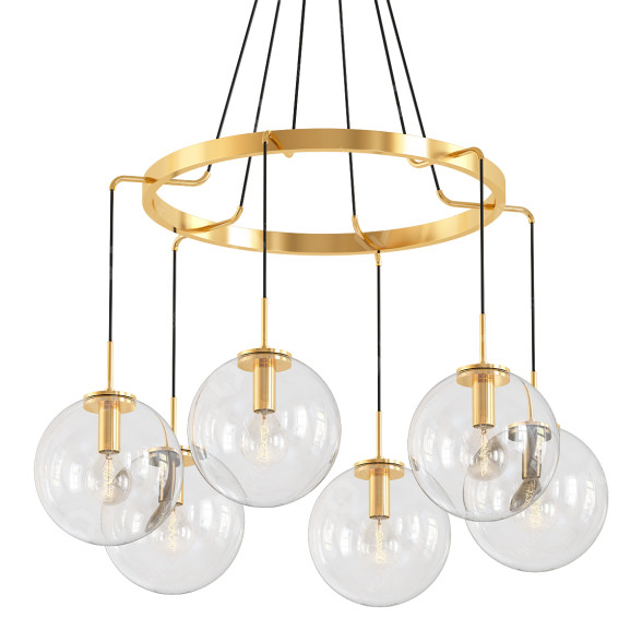 Люстра Restoration Hardware Languedoc 3D модель