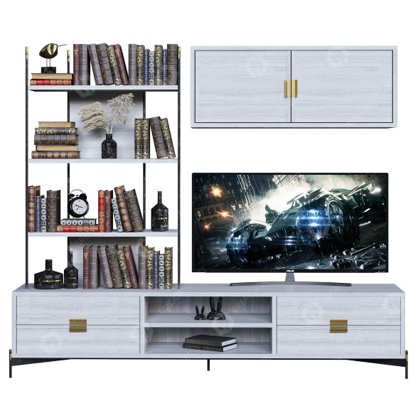 Jednostka ścienna TV Set model 3D