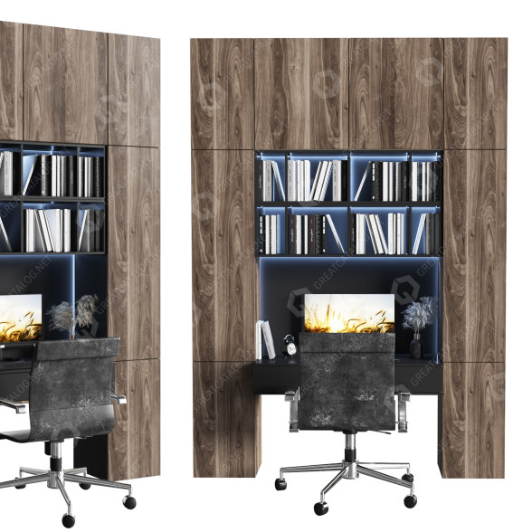 Espacio de trabajo Place 01 Modelo 3D