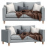 Диван IKEA Karlstad Gray - ED-MONTE