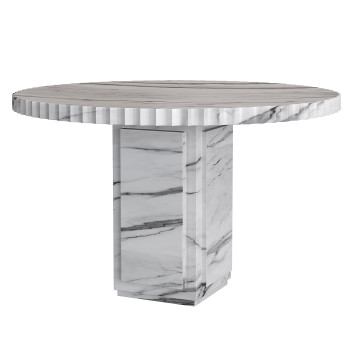 Baker McGuire Marquis Round Dining 3D модель