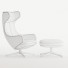 Fotel i pufa Vitra Grand Repos - Yunusov