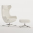 Fotel i pufa Vitra Grand Repos - Yunusov