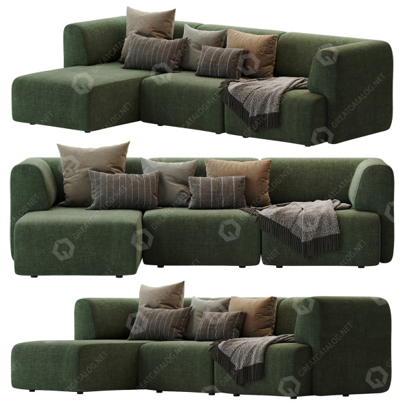 Sofa Sancal Duo model 3D