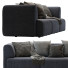 Sofa Sancal Duo Black - SIaArt