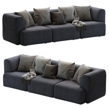 Диван Sancal Duo Black