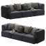 Sofa Sancal Duo Black - SIaArt