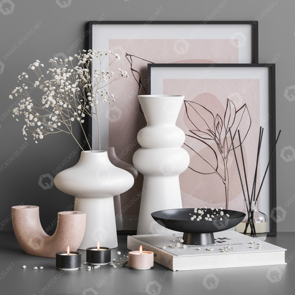 Декор Set 36 3D модель