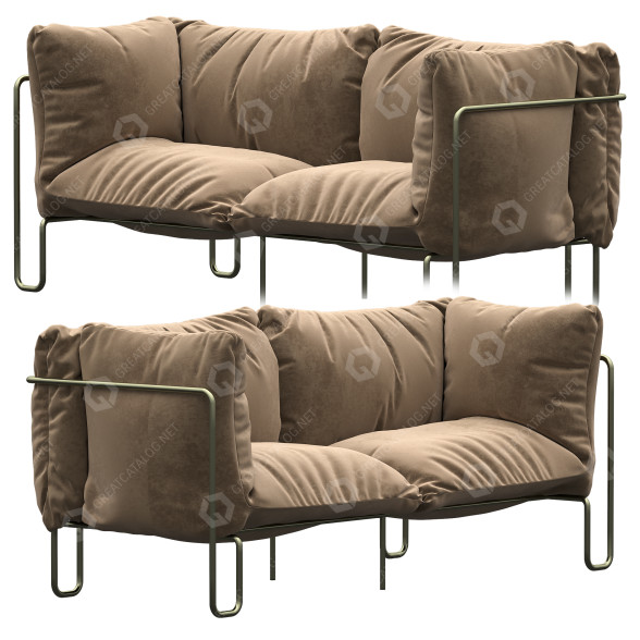 Sofa spHaus Fargo Soft model 3D