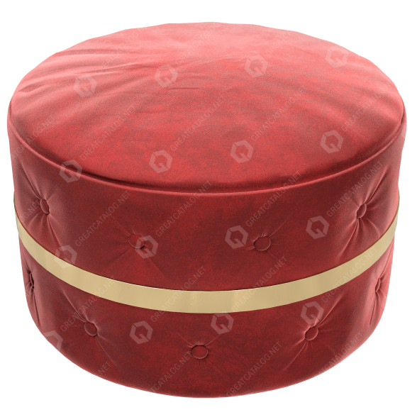 Pouf 2 Colour 3D model