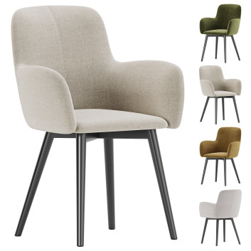 Président  Fitz Accent Dining Modèle 3D