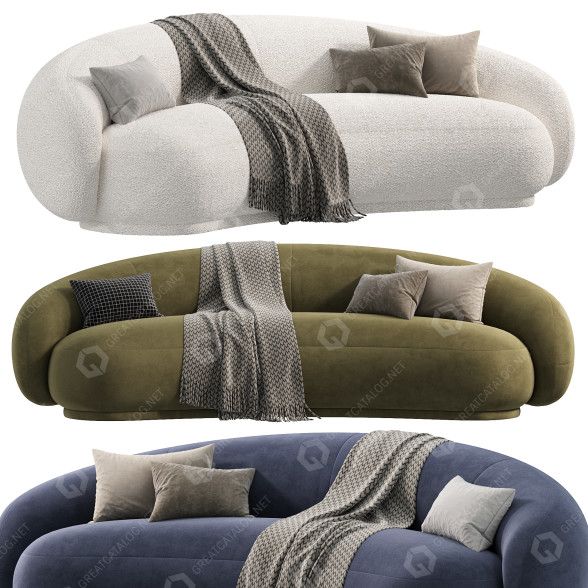 Sofa Tacchini Julep model 3D