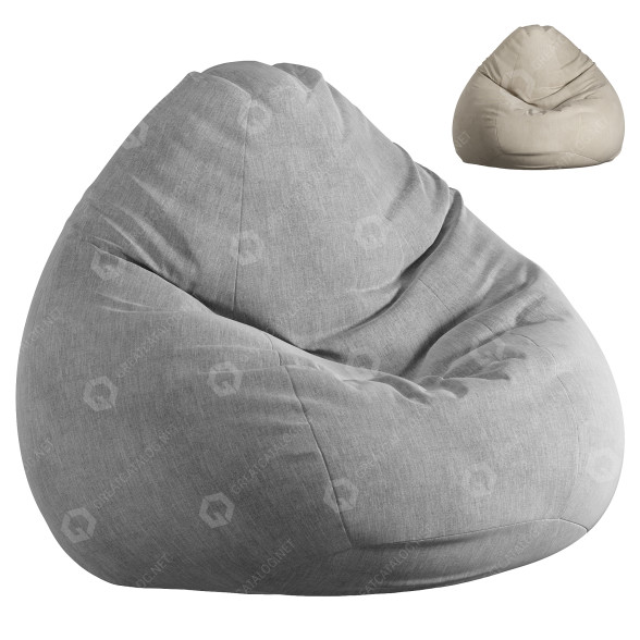 Tasche Stuhl Large Bean Cover 3D-Modell