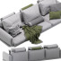 Диван Flexform Romeo Compact 3 Set - QrisTina