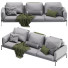 Диван Flexform Romeo Compact 3 Set - QrisTina