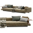 Canapé Minotti Connery Green - ED-MONTE