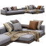 Sofa Minotti Connery Gray - ED-MONTE